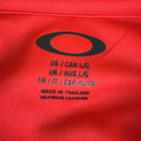 𝅺Oakley Women's Performance Polo size Large - Picture 5 of 9